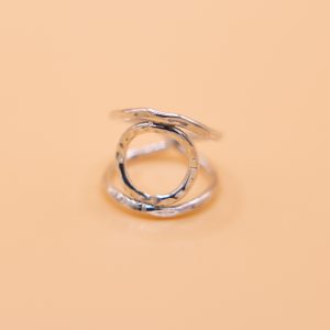 Circle layered ring