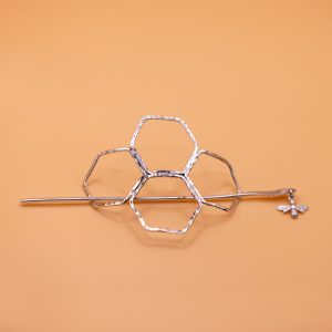 Honeycomb Hair Pin & Stick