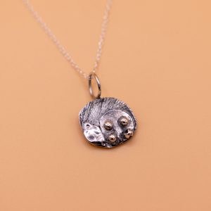 Hedgehog Sterling Silver Pendant – Woodland Creatures Collection
